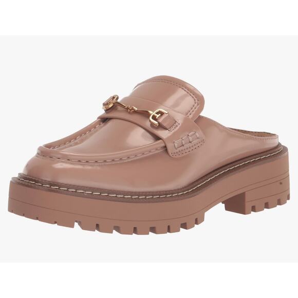 Sam Edelman Women's Lennon Mule Slip -on Plataform Maple Sugar Women's 9.5 - Picture 1 of 11